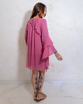 Vestido Amplo Boho Bella - Toque de Seda