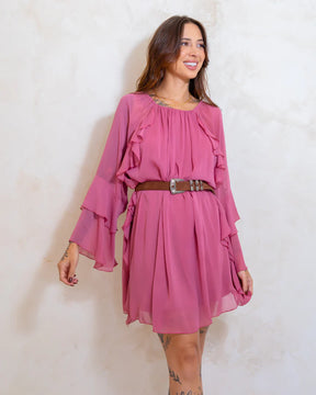 Vestido Amplo Boho Bella - Toque de Seda