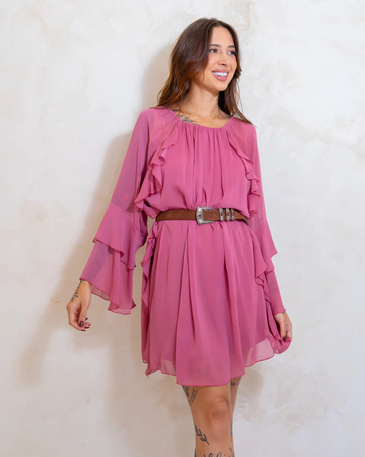 Vestido Amplo Boho Bella - Toque de Seda