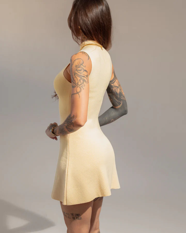 Vestido Mini Amélia Tricot